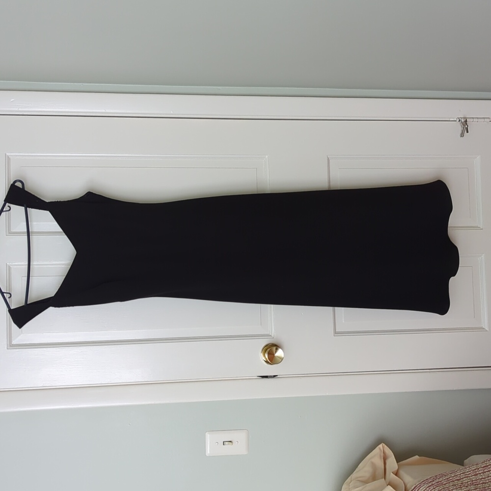 Black evening dress